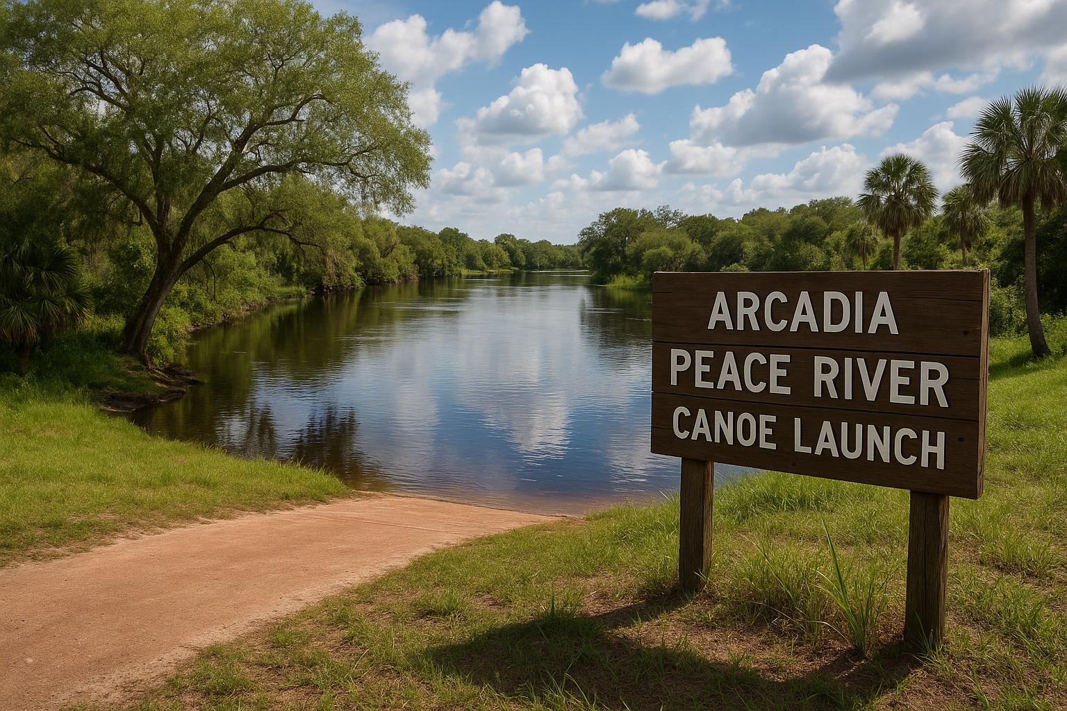 Arcadia Peace River Canoe Launch